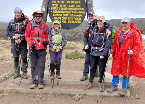 Expedición Kilimanjaro (Tanzania) – Campamento Shira 1 – Ruta Lemosho
