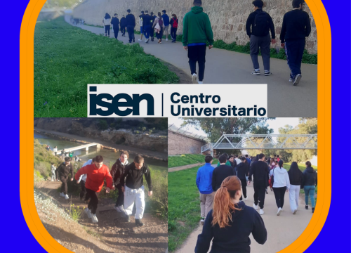 Colaboración con el ISEN Cartagena. Conferencia y senderismo