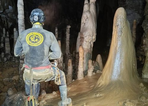 Espeleología en Cantabria: el GIS del CEXC encadena travesías inolvidables